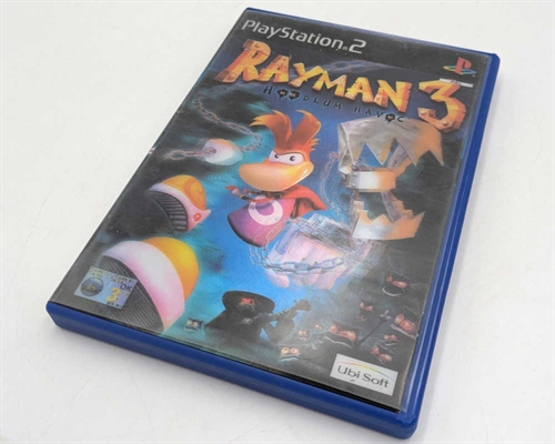 Rayman 3 Hoodlum Havoc - Holographic Cover - PS2 (B Grade) (Genbrug)